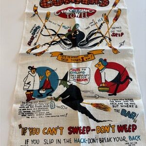 Vintage Curlers Crying Towel For Sale
